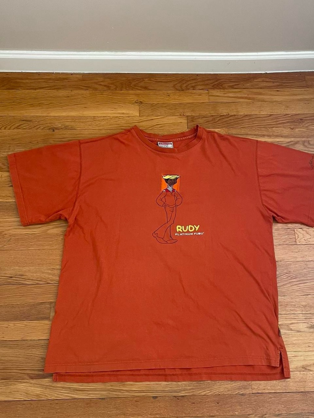 vintage platinum fubu fat albert t shirt